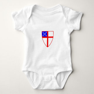 Episkopales Schild Baby Strampler