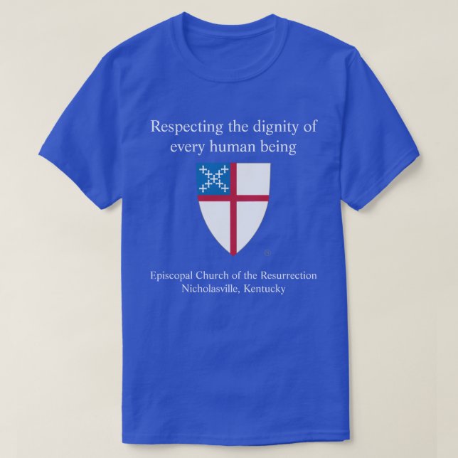 Episkopalkirche der Auferstehung  T-Shirt (Design vorne)