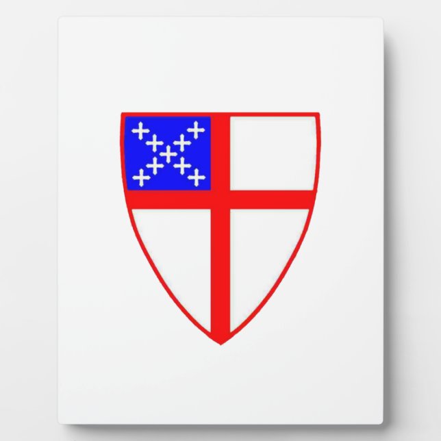 Episkopalschild Fotoplatte (Vorderseite)