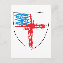 Episkopalschild Postkarte