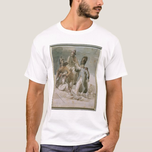 Episode von Napoleons Rückzug T-Shirt (Vorderseite)