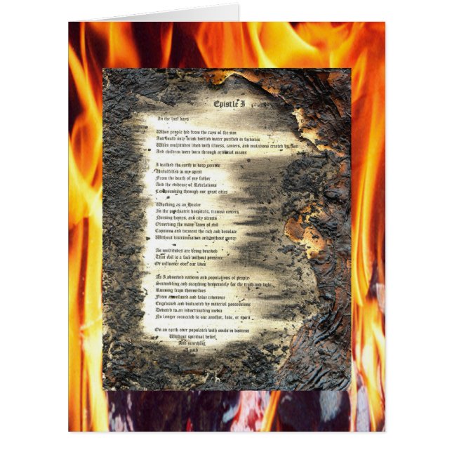 Epistole I (Vorderseite)