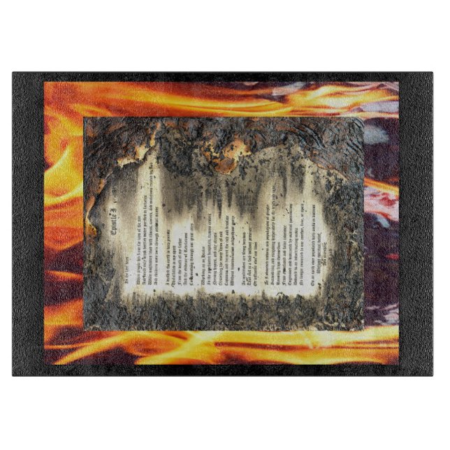 Epistole I Schneidebrett (Vorderseite)