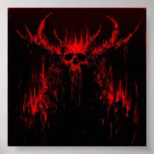 EPITAPH OF MALEDICTION | Matt Paper Print Poster (Vorne)