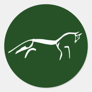 Epona Runder Aufkleber