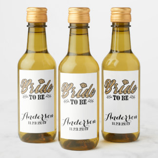 Épouse À Être Étiquette De Boisson