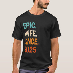 Épouse épique depuis 2018 T-Shirt 6ème anniversai