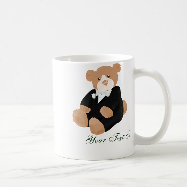 Épouse et champignon ours Mug (Droite)