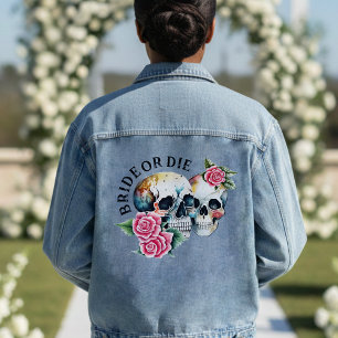 Épouse ou Meurt Crânes & Roses Femme Mariage