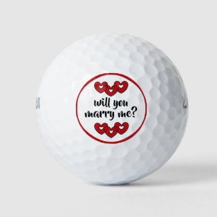 épousez-moi des balles de golf par dalDesignNZ