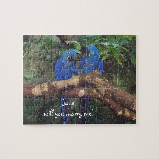 Épousez-moi puzzle de proposition (Horizontal)