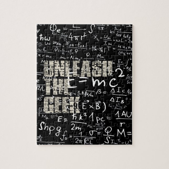 Époustouflant lâchez le puzzle de geek (Vertical)