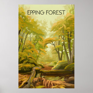 Epping Forest Reiseplakat Poster