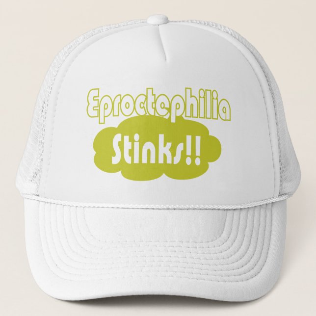 Eproctophilia Stinks!! Truckerkappe (Vorderseite)