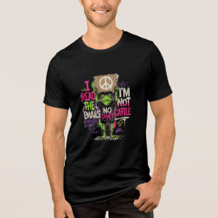 Epstein-E-Mails lesen Keine Wehrpflicht Iran-Krieg Tri-Blend Shirt