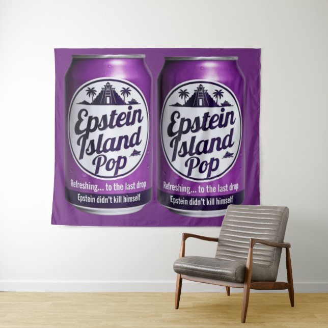 EPSTEIN-INSEL POP WANDTEPPICH (Beispiel (Horizontal))