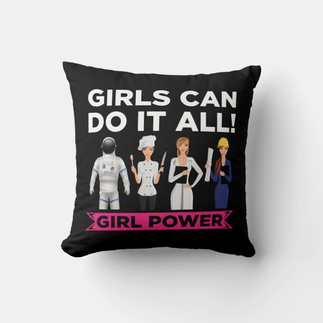 Equality Equality Strong Girl Power Kissen (Vorderseite)