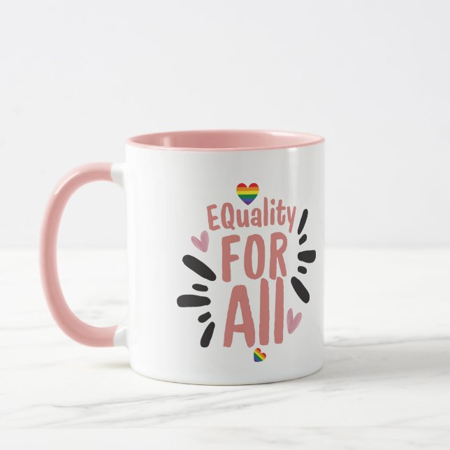 Equality for All Pride Mug Tasse (Links)