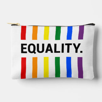 Equality Price Print Cut Sew Bag Zubehörtasche