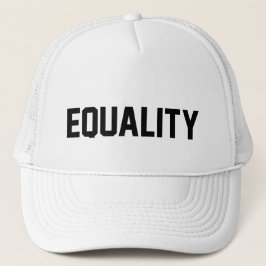 Equality Trucker Baseball Hat für Männer und Fraue Truckerkappe