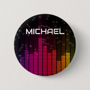Equalizer Disco-Lichter Musiklautstärke Personalis Button
