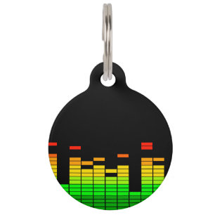 Equalizer Vibes von der Beat of DJ Music Black Haustiermarke