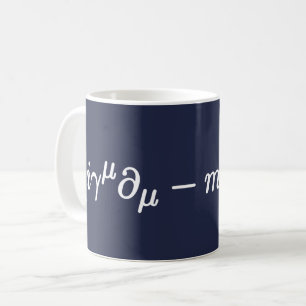Équation Dirac Science Équations Mathématiques Mug