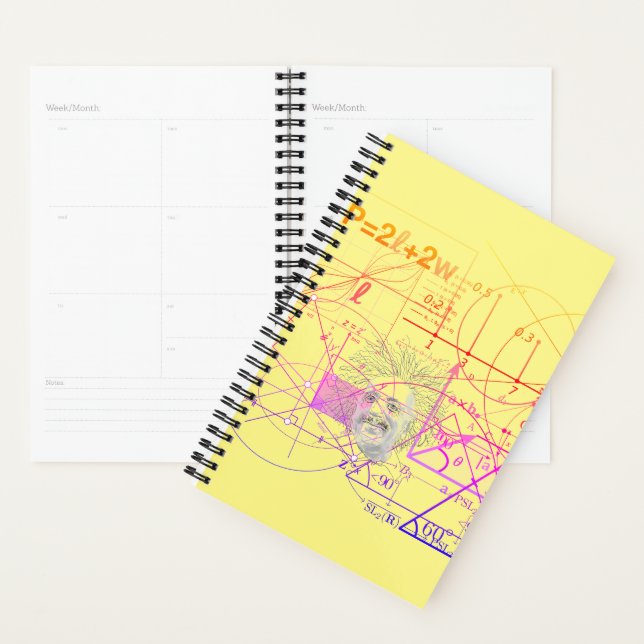 Équations colorées amusantes Designs géométriques (Devant avec enveloppe)