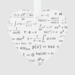 Équations d'ornement de maths et de la Science