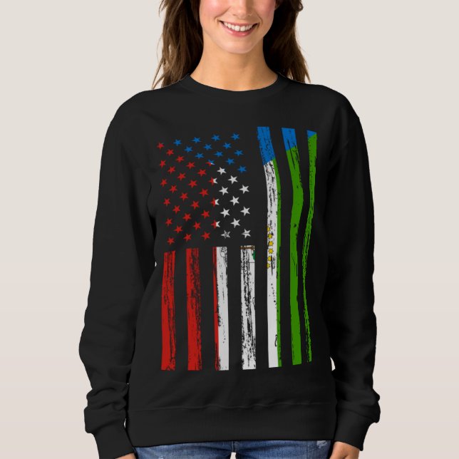 Equatorial Guinea Flag America US  Equatorial Guin Sweatshirt (Vorderseite)
