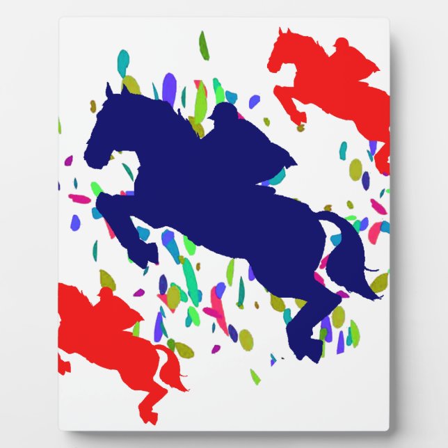 EQUESTRIAN FOTOPLATTE (Vorderseite)
