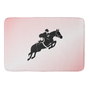 Equestrian Jumper Badematte