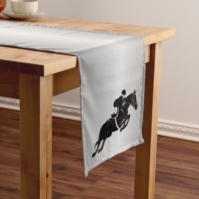 Equestrian Jumper Großer Tischläufer (Beispiel)
