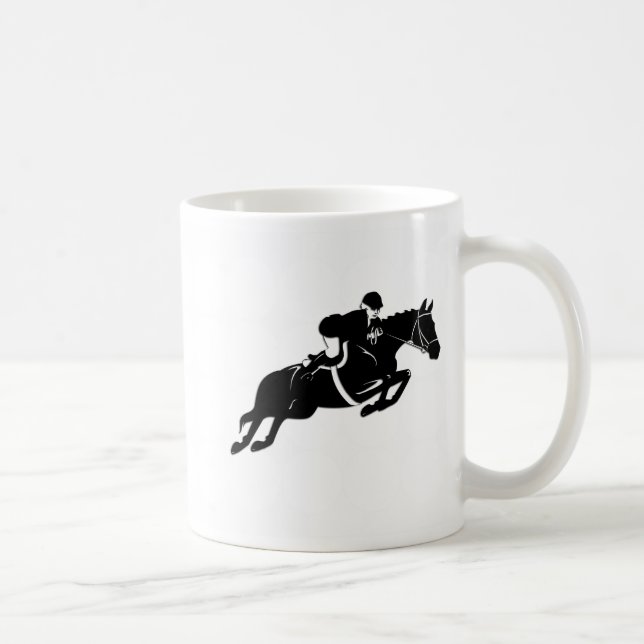Equestrian Jumper Kaffeetasse (Rechts)