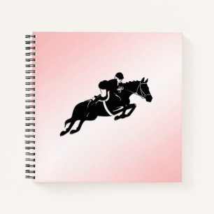 Equestrian Jumper Notizbuch