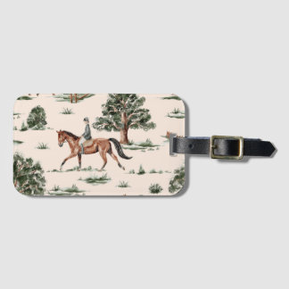 Equestrian Luggage Tag Gepäckanhänger