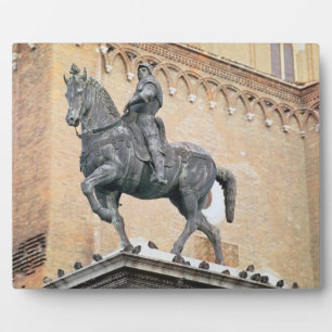Equestrian Monument of Bartolommeo Colleoni (1400- Fotoplatte