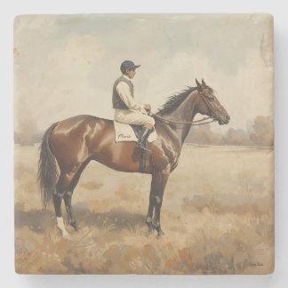 Equestrian  steinuntersetzer