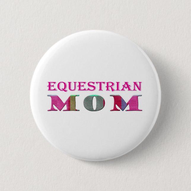 EquestrianMom Button (Vorderseite)