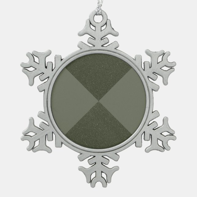 Equilibrium Burst Snowflake Ornament - Anpassen (Vorderseite)