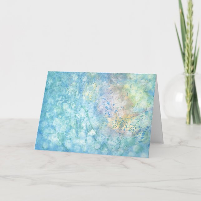 Equilibrium-Grußkarte Dankeskarte (Vorderseite)