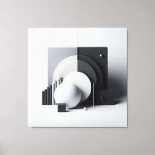 Equilibrium of Silent Geometry Leinwanddruck