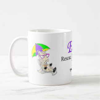 Équin reposent la tasse