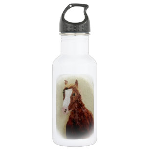 Equine Art Brown Horse Edelstahlflasche