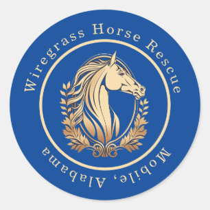 Equine Horse Business Secourir Étiquettes