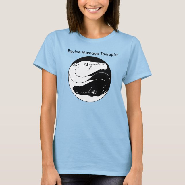 Equine Massage T-Shirt (Vorderseite)