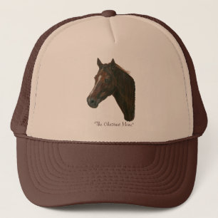 Equine Picture of Chestnut Mare Horse Truckerkappe