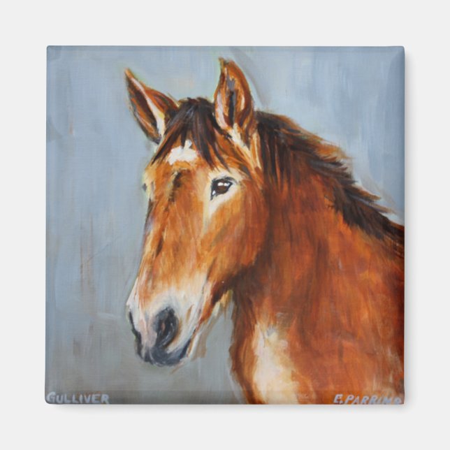 Equine Voices Gulliver Magnet (Vorne)