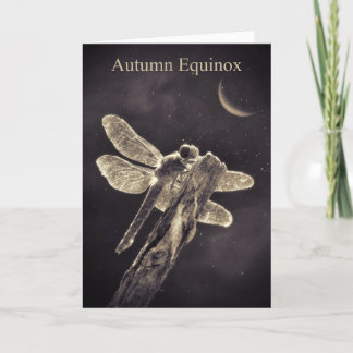 Equinox Herbstmabon mit Dragonfly Karte