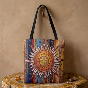 Equinox Mandala Sun Tote Tasche